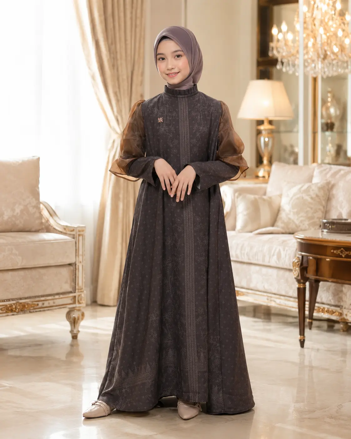 Ishwari Dress Anak — ANINDYASCARF