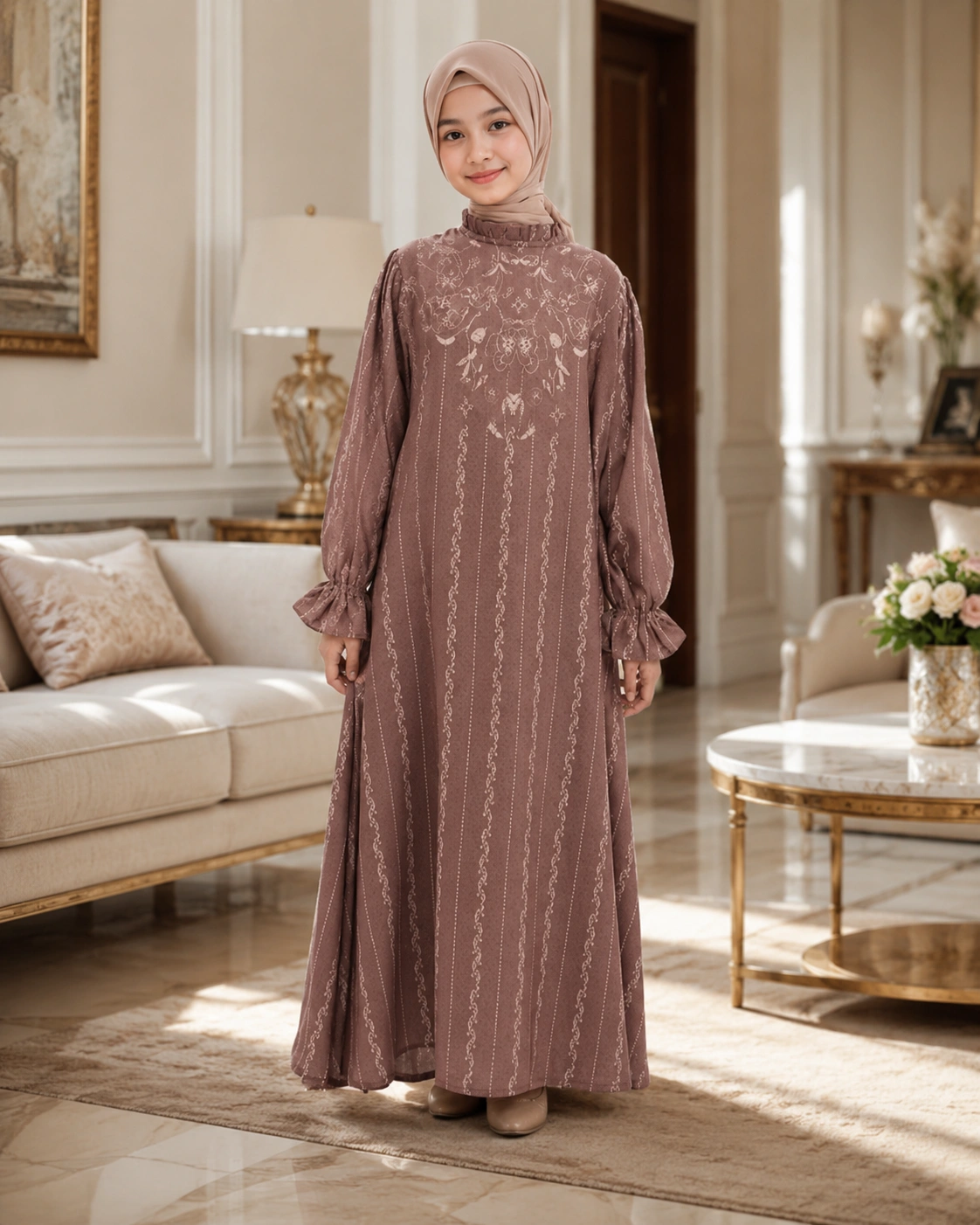 Ranjana Dress Anak — ANINDYASCARF