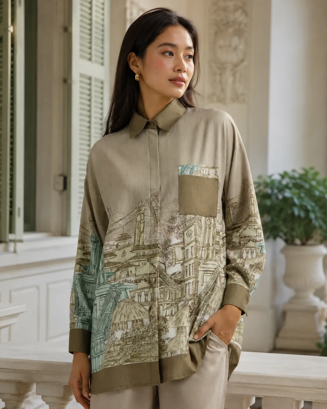 Bromo Top Beige — HEART TROOPS