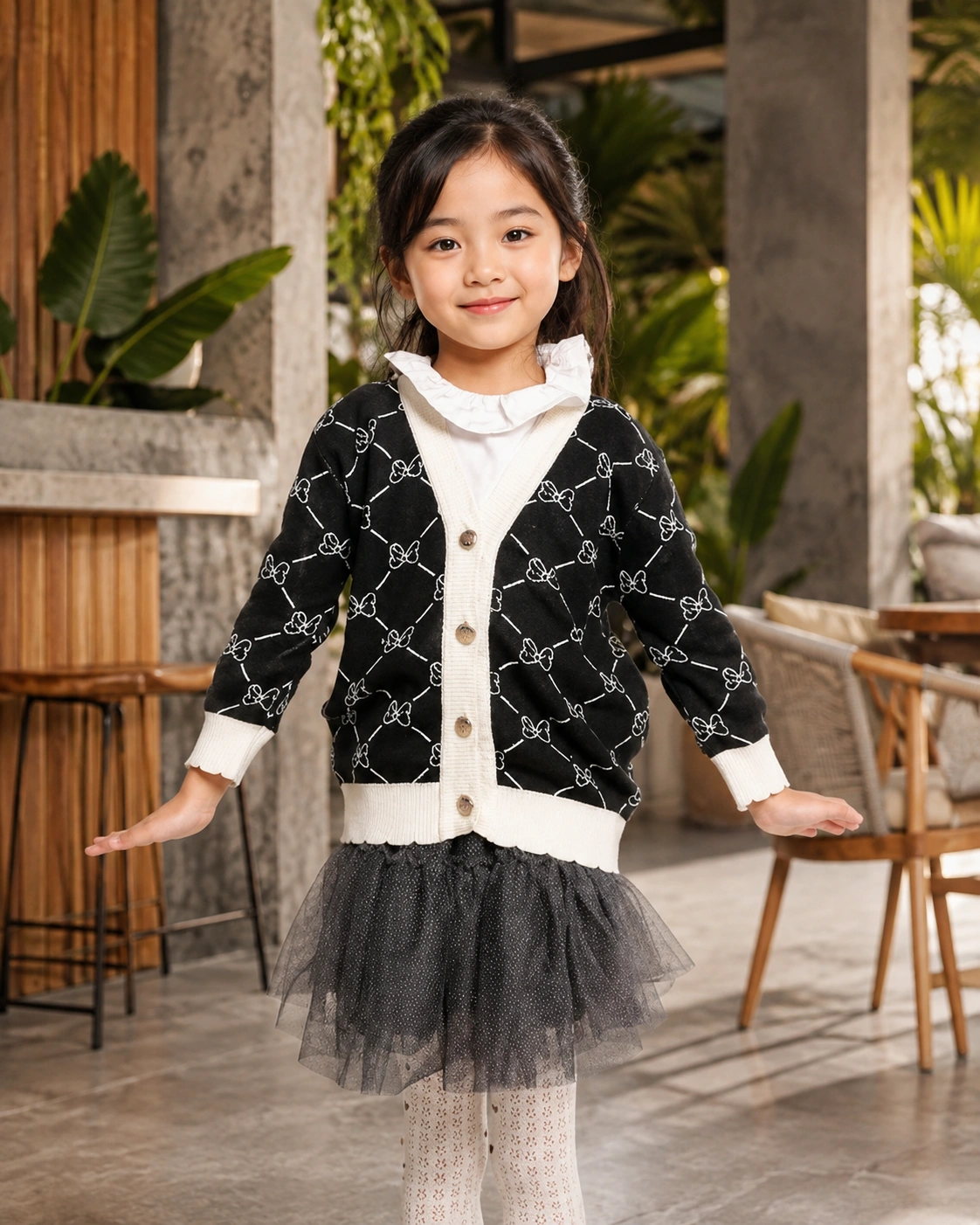 Classy Cardigan Kids / S-M — PURU KAMBERA