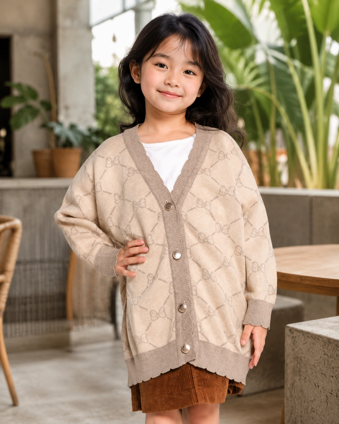 Dear Cardigan Kids / S-M — PURU KAMBERA