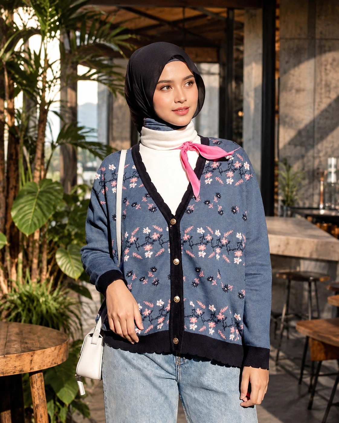 Naree Knit Stormy — PURU KAMBERA