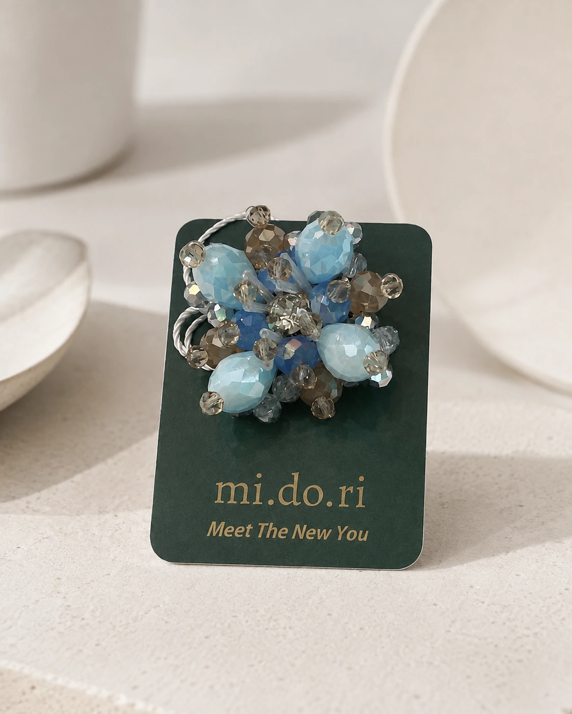Etzu Statement Brooch — NO BRAND
